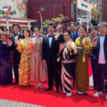 Ruka Matsuda Instagram - 映画『かなさんどー』 2025年新春に沖縄先行公開、その後全国公開です！ 沖縄国際映画祭ではみんなでレッドカーペットを歩かせて頂き、制作発表も参加いたしました🌺 沖縄県伊江島の家族を描いた物語。 公開は少し先になりますが、皆様どうぞ楽しみにしていてください！