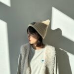 Ruka Matsuda Instagram - 右見て、左見て、もう一度右を見て渡りましょう(？) ひじに付いてる犬がポイントです🐕💙 . #asknowasplus #アズノゥアズプラス