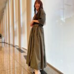 Ruka Matsuda Instagram - 潜在能力テスト、ご覧になった皆様ありがとうございました！🧠✨ 我ながら結構答えられていたのでは！！と満足しながらスタジオを出ると、めちゃくちゃ空が綺麗でギャーギャー騒いだ日でした❤️‍🔥 見逃し配信もありますので、まだご覧頂いてない方も、放送地域じゃ無いんだよ〜と言う方も是非☺️ one-piece / @shiroma_official boots / @charleskeith_jp . #潜在能力テスト #shiroma #charleskeith