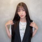 Ruka Matsuda Instagram - 髪の毛のプリンを大放置してたので、カラーとトリートメントして来ました😌 髪の治安は守られました😌🌷 . #vaice
