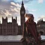 Ruken Demirer Instagram - İyi akşamlar herkese 💫 #rukenontheroad #rukentakeslondon 💙