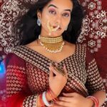 Rupali Wakode Instagram - Blurry … but my favourite 🥹 #selfportrait #lehanga #mobilephotography #seflshoot