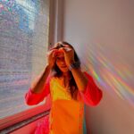 Rupali Wakode Instagram - 🫣 #naturaleffect #prism #sunrays☀️