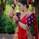Rupali Wakode Instagram - Shoot at: @priyankaundre_makeupartist Makeup & hairstyle: @pooja_makeup_artist4540 Costume & jwellery: @my_choice_the_rental Shoot by: @pixlsby_sahilthakkar