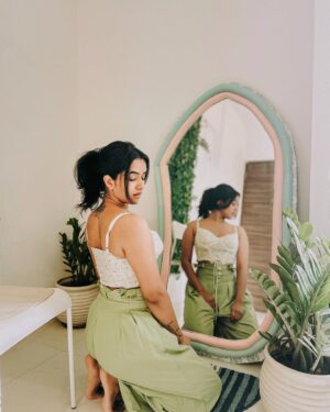 Rupali Wakode Instagram - Just a girl who decided to go for it 💜

#pinterest #perfect #ａｓｔｈｅｔｉｃ #asthetic #vibes #home #mycorner #mirrorselfie #mirrorcorner