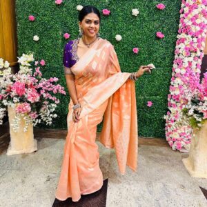 Rutuja Bagwe Instagram - #sareelover forever 🫶

blouse @liiyanna_designs 

#saree #sareelove #treditional #happyme #rutujabagwe