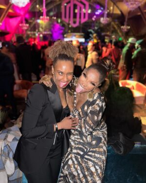 Ryan Michelle Bathe Instagram - When you find your people, when you find your tribe, keep ‘em close. Thanks @theajzone. My sister. My soror.