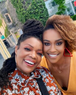 Ryan Michelle Bathe Instagram - My friend @yvettenicolebrown is a light, a talent, and a teacher. And she’s funny!! She asked me to moderate a screening of her show, hosted by my forever mayor @karenbassla!  #actyourage premieres tonight on @netflix!!!!!!!!!