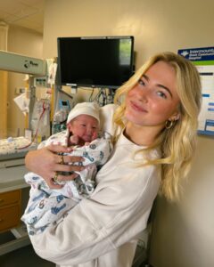 Rylee Arnold Instagram - Meet my newest nephew Rez🥹 So much love for this little boy 🩵