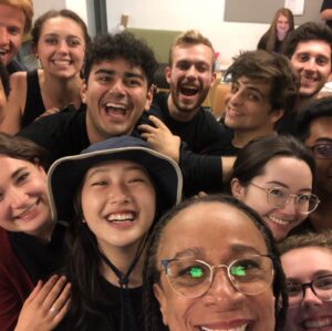 S. Epatha Merkerson Instagram - These young folks are the cog in the wheel of #WilliamstownTheatreFestival2019 They’ll take class, participate in cabaret shows, seminars and work backstage all summer. They’re dedicated, smart, funny and this is how they greet you everyday! We close A RAISIN IN THE SUN tomorrow night and they’ll be moving on to the next show. I wish them all the best. Thanks for making my time at the festival joyous!!! #apprenticepower #backstage #wigs #coveringbruises #props #costumes