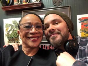 S. Epatha Merkerson Instagram - #patrickflueger #sagittarian #lefthanded we have more than #onechicago in common! #pd #med #goodwin #ruzek