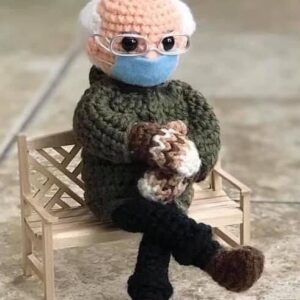 S. Epatha Merkerson Instagram - #TobeyTimeCrochet #BerniesMittens 🤣🤣🤣