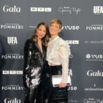 Sıla Şahin Instagram - Hello from Berlin Opening Night ! Danke @ufa_production @rtl_de @gala_magazin für den tollen Abend im @soberlin.das.stue . Foto @franziskakrug_getty Styling by @ninajensenstyling Anzug @karllagerfeld Hair @isikayhan Make-up @be_beauty_berlin