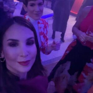 Sıla Şahin Instagram - Red Night Campari & Bunte @bunte_magazin @bunte_newfaces 
#berlinale2024 #whatanight
Styling by @ninajensenstyling 
Hair&Makeup @be_beauty_berlin