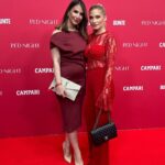 Sıla Şahin Instagram - Red Night Campari & Bunte @bunte_magazin @bunte_newfaces #berlinale2024 #whatanight Styling by @ninajensenstyling Hair&Makeup @be_beauty_berlin