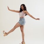 Saanve Megghana Instagram - POV : Grew up watching Yash Raj Films! 💃 . . Team 🫶🏻 Photographer @santosh_untitled Stylist @leenanakka_ Hair and Makeup @the_sunkist_