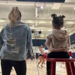 Sabrina Bryan Instagram - So blessed to be able to do something I LOVE so much everyday…and with my mini right by my side! #coachlife #mommyandme #assistantcoachoftheyear #comilliamonroe