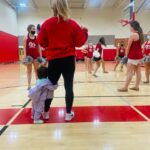 Sabrina Bryan Instagram - So blessed to be able to do something I LOVE so much everyday…and with my mini right by my side! #coachlife #mommyandme #assistantcoachoftheyear #comilliamonroe