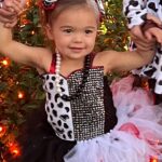 Sabrina Bryan Instagram – Halloween 2022 Cruella and her Dalmatians! ❤️🤍🖤 if you know Little Miss Monroe you know that she is OBSESSED with puppies!! In a good way of course! This was the perfect theme for our baby girl’s 3rd Halloween! #comilliamonroe #halloween2022 #cruelladevil #puppycrazy
