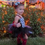 Sabrina Bryan Instagram – Halloween 2022 Cruella and her Dalmatians! ❤️🤍🖤 if you know Little Miss Monroe you know that she is OBSESSED with puppies!! In a good way of course! This was the perfect theme for our baby girl’s 3rd Halloween! #comilliamonroe #halloween2022 #cruelladevil #puppycrazy