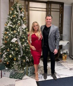 Sabrina Bryan Instagram - Last nights rehearsal dinner for our guys big NYE Wedding tonight! Love is in the air and we are so excited to ring in the new year celebrating these two!!! #parkerpettit #pregnancy #twentyweeks #adventuresofbabylundberg #babiesfirstwedding #hereforthecake