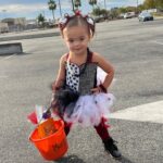 Sabrina Bryan Instagram – Halloween 2022 Cruella and her Dalmatians! ❤️🤍🖤 if you know Little Miss Monroe you know that she is OBSESSED with puppies!! In a good way of course! This was the perfect theme for our baby girl’s 3rd Halloween! #comilliamonroe #halloween2022 #cruelladevil #puppycrazy