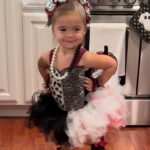 Sabrina Bryan Instagram – Halloween 2022 Cruella and her Dalmatians! ❤️🤍🖤 if you know Little Miss Monroe you know that she is OBSESSED with puppies!! In a good way of course! This was the perfect theme for our baby girl’s 3rd Halloween! #comilliamonroe #halloween2022 #cruelladevil #puppycrazy