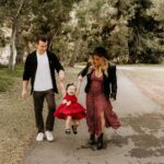 Sabrina Bryan Instagram - Happy Holidays! So many blessing to be thankful for. We are so excited to grow our family and that Monroe gets to be a Big Sister! #christmas2022 Thank you @photos2bdesired for always capturing the best moments for our family. 📸