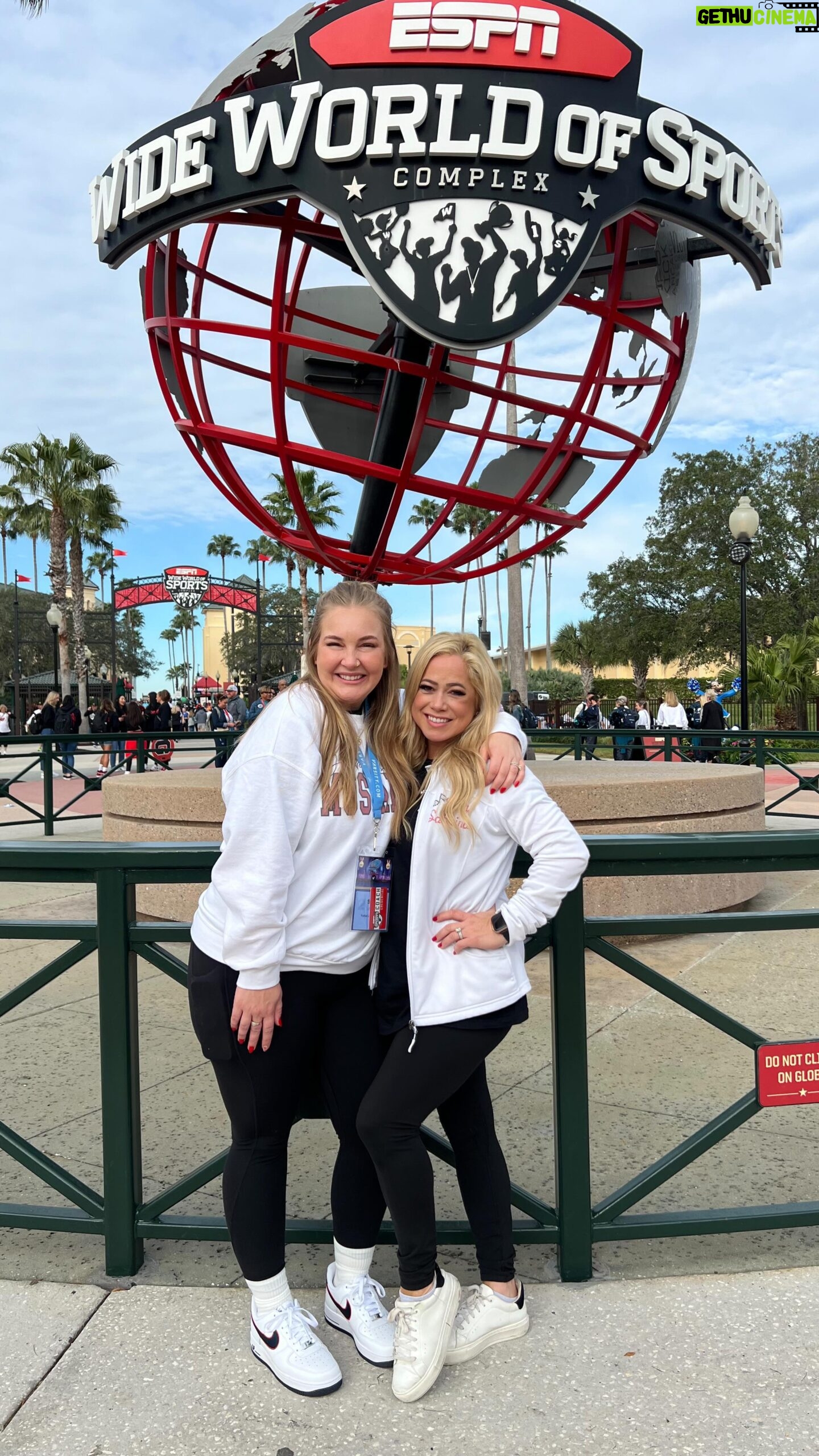 Sabrina Bryan Instagram - Who are We??? MUSTANGS!!! @ylhssong @sarahchaplee @udadance #ylhssong #Mustangs #uda #ndtc #highschoolnationals2024 #dance #coach #coachlife #bringitgirls #