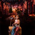 Sabrina Bryan Instagram - Who’s ready for 4th of July Weekend!?!? This little firecracker is!!! (Do not be alarmed Sparkler is photo shopped 😘) #comilliamonroe #july4th #america #missindependent 📸: @photos2bdesired