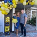 Sabrina Bryan Instagram - What will the next little a Lundberg Baby Bee….🐝💗💙 Huge thank you to @delaneyhaye for this edit of our special day!! Xo