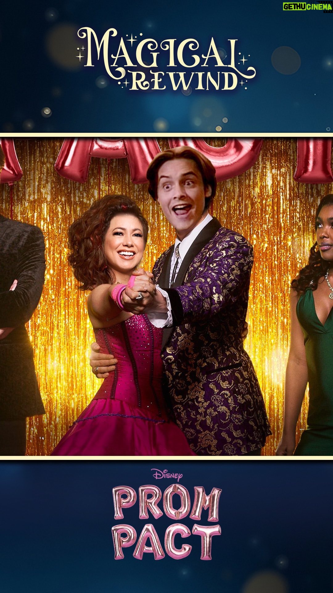 Sabrina Bryan Instagram - Calling all High Schoolers….this is your PSA of what the standard should be for a Prom-posal! The latest @magicalrewindpod is out and we are covering the amazing DCOM Prom Pact! You know I love a good Rom Com and this one hits it out of the park!