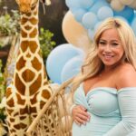 Sabrina Bryan Instagram - So much love showered over Baby Boy Lundberg! Thank you to everyone that made this day so special. Can’t wait to snuggle this angel baby! 💙 #6weekcountdown #adventuresofbabylundberg #babyshower Venue: @cucinarestaurants Balloons: @balloondesignsbygina Florals: @gardengate Video Edit: @delaneyhaye
