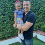 Sabrina Bryan Instagram – Monroe’s First Day of Preschool! 💖 This little one amazes me with how brave she is to “strut” right into new experiences…all while Mommy is having a slight melt down and having to be pulled away from the door by Dad 😭🤣 although I can’t wrap my head around the fact that we are already here…we are SO happy that our baby girl loves her teacher and is sooooo excited to go to school!! ❤️🍎 #latermom #firstdayofschool #minimomheartattack #dontworry #momsdoingok