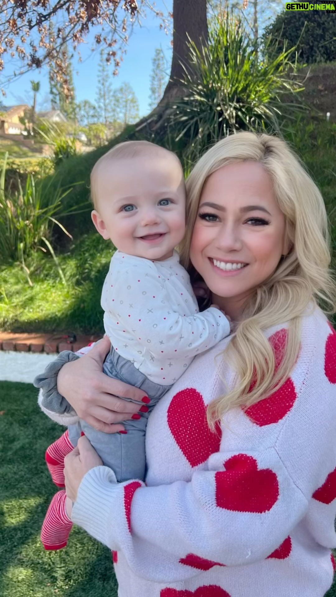 Sabrina Bryan Instagram - Valentine’s Day with the three that make my life complete!!! ❤️❤️❤️ #valentinesday #mybabies #momlife #wifey #babylove❤️