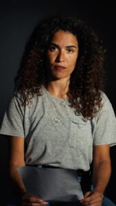 Sabrina Ouazani Instagram - Ahmed Gouda, refugee from Gaza - read by Sabrina Ouazani, actress.