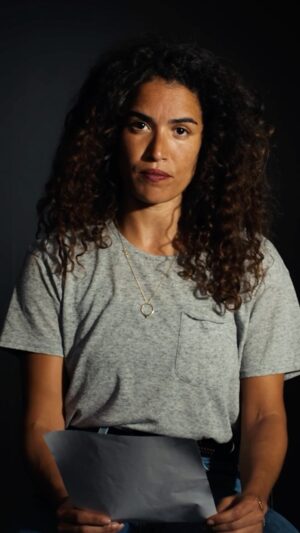 Sabrina Ouazani Instagram - Ahmed Gouda, refugee from Gaza - read by Sabrina Ouazani, actress.