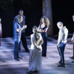 Sabrina Ouazani Instagram - Ceux qui me suivent depuis un moment savent à quel point je rêvais de déclamer du Shakespeare sur scène Alors voilà nous y sommes : dans Le Songe d’une Nuit d’été mis en scène par l’incroyable Emmanuel Demarcy-Mota au @theatredelaville_paris ✨ J’ai la chance de fouler la scène aux côtés d’une merveilleuse troupe: Elodie Bouchez @jackee_toto @vdashwood @roudaerd @very.little.lady @marie_france_alvarez @casanovajauris @phdemarle @melissa_polonie @sandra.faure.902 @geraldmaillet Stephane krähenbuhl Gaëlle Guillou & Ludovic Parfait Goma ✨ Hâte de vous ressentir dans la salle ❤️