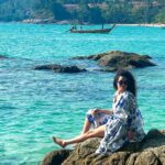 Sabrina Ouazani Instagram - 🩵🌊☀️🪼🍹💙 @by_screa 💙
