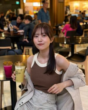 Sachika Nitta Instagram - なにジュースでしょう❔😎