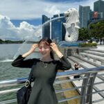 Sachika Nitta Instagram - Nice to meet you, Merlion🦁⛲️