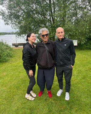 Sadie Frost Instagram - It was so wonderful to be part of the @deepakchopra #longevity retreat @lakes_byyoo -with me teaching yoga to such a wonderful group of people … it was such an honour to teach -my journey with yoga has been the most consistant thing in my life always evolving and guiding me through life’s ups and downs - my TT with @jivamuktiyoga & studies within the whole 8 limbs of yoga #patanjali and indian philosophy including  #bhagavadgita is continually stimulating and awakening bringing much joy and calm - in a world where there is so much chaos and suffering-and people so wrapped up in them selves or negative things -this is a solution/ anecdote to all of it- with my work being sometimes so intense -to have this practice  by my side- whether in life in general or work in whatever capacity:  it keeps me sane and grounded .. there’s 💯happiness ahead and a lovely birthday week planned embracing beautiful  things in my life ..some shout outs and gratitude for people who have been truelly kind and loving @matt_nash_yogi for supporting me so much- @emmajiva for being a huge inspiration and perfect mentor ( see you later) @jivamuktiyoga (for being so right) @lovesupremeprojects for best space in london @giannisarracino for showing me the light.. ( again ) @meenakhera444 & @jpmertinez @poonacha @deepakchopra for this weekend ..
❤️❤️ Simon jones for helping me get @twiggy_doc over the line.. nearly there & now entered into some of the film festivals and yay we nearly have a release date .. 3 years of hard work and 💯nearly we are there .. thanks @twiggylawson for being a beautiful, strong ,generous woman who has been the perfect icon / person to do a doc on- thanks @maryizabeth for having me… and to everyone around me I love and love me ❤️ #yogipath #chooseyogahandinhandwithyourlife