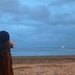 Sadie Soverall Instagram - Out to sea