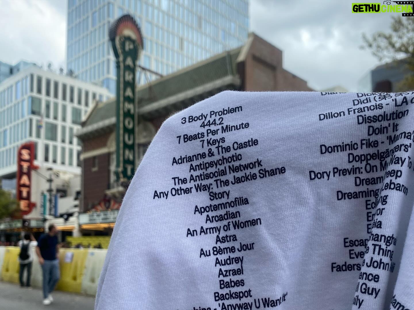 Sadie Soverall Instagram - Arcadian premiere at @sxsw ! Wow what an incredible few days- I’m so grateful to everyone who made it possible for me to be there to support this wonderful film! Austin is the most beautiful city I’m definitely coming back ( ps, as a huge impractical jokers fan this was the cherry on top of a phenomenal weekend ) Find Arcadian in theatres from April 12th ! 🪳🏌️🌌 Thank you ! @personalpruk @ruby.phet @nataliesdays @celine @annahcstyle HMU ❤️ @ariel_beautyco @sophiaartistry