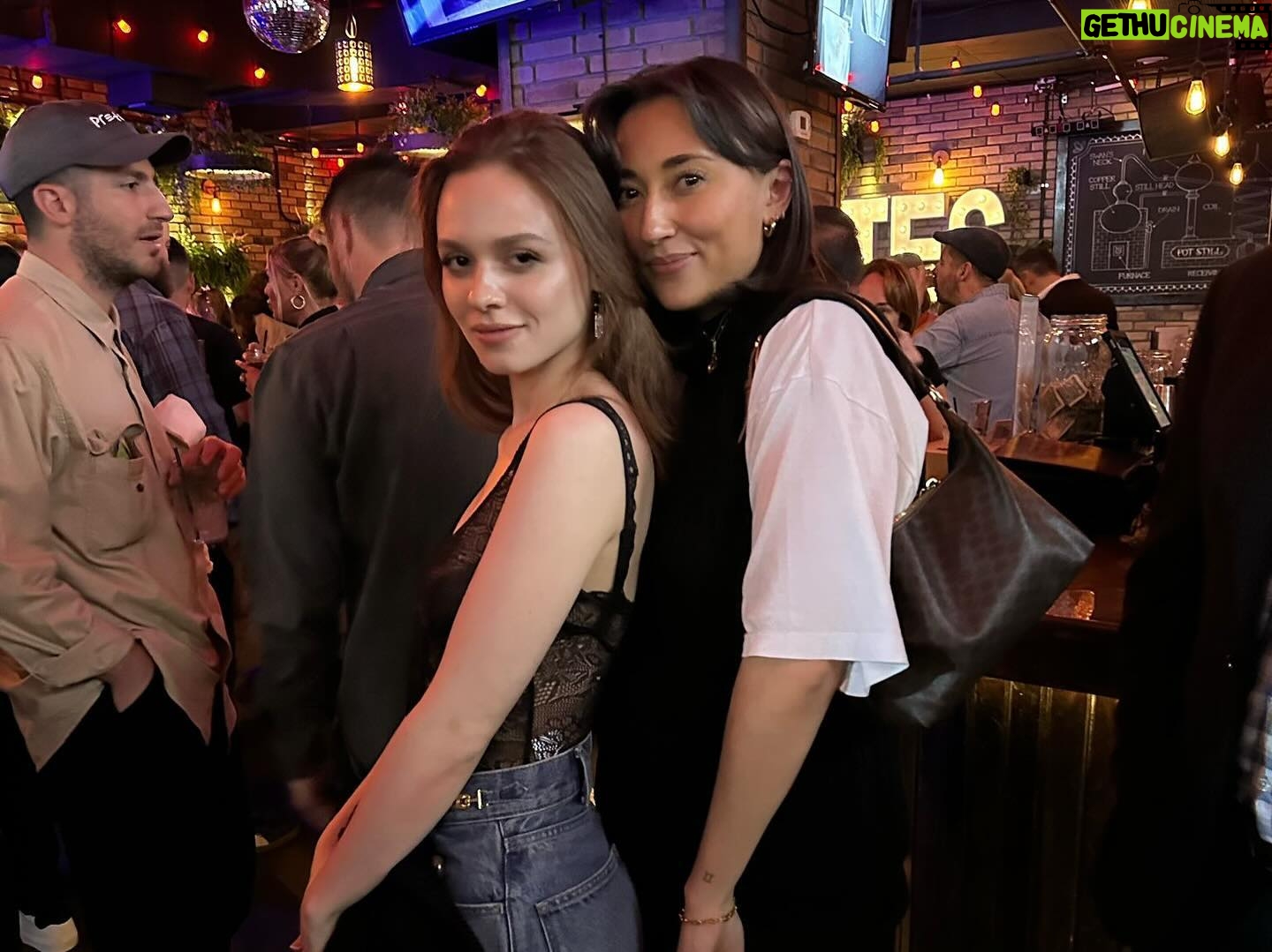 Sadie Soverall Instagram - Arcadian premiere at @sxsw ! Wow what an incredible few days- I’m so grateful to everyone who made it possible for me to be there to support this wonderful film! Austin is the most beautiful city I’m definitely coming back ( ps, as a huge impractical jokers fan this was the cherry on top of a phenomenal weekend ) Find Arcadian in theatres from April 12th ! 🪳🏌️🌌 Thank you ! @personalpruk @ruby.phet @nataliesdays @celine @annahcstyle HMU ❤️ @ariel_beautyco @sophiaartistry