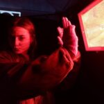 Sadie Soverall Instagram - Little Bone Lodge is available to watch today via @signatureentertainmentuk Here’s a few of my favourite memories during filming 🦴 A huge thank you to the marvellous crew and cast involved in making this film! Especially our stellar director @matthiashoene and the masterful @l1npow ! 🦴🦴🦴
