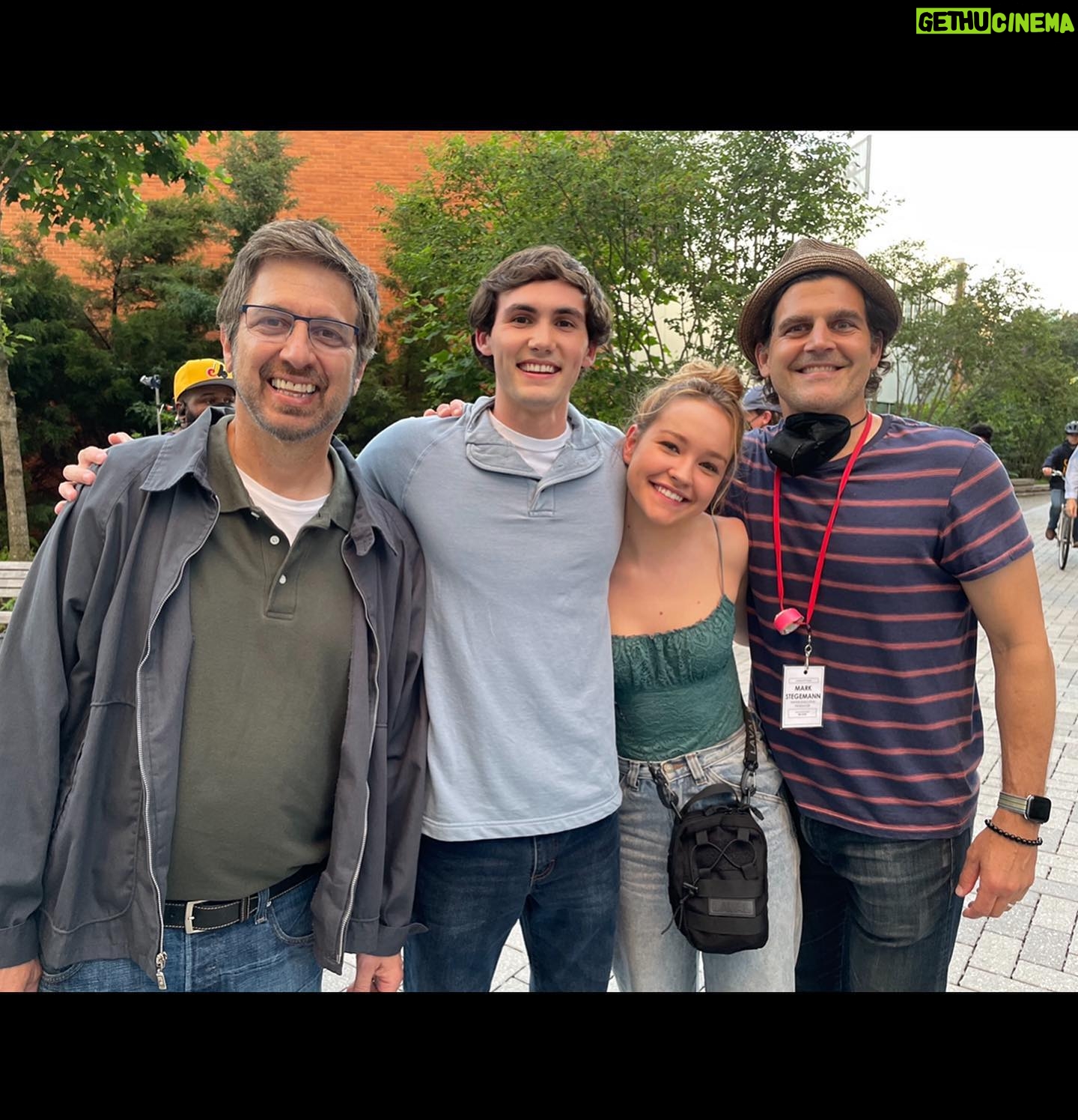 Sadie Stanley Instagram - Reasons to watch Somewhere In Queens out in theaters today… - Ray Romano, Laurie Metcalf and the rest of this incredible cast. - @jjacobward ‘s bowl cut - Wally the pencil guy We filmed this movie 2 years ago and I’m so happy it’s finally out. Pls buy tickets or Jacob’s haircut and all the meatballs we had to eat will have been for nothing🫶🏼