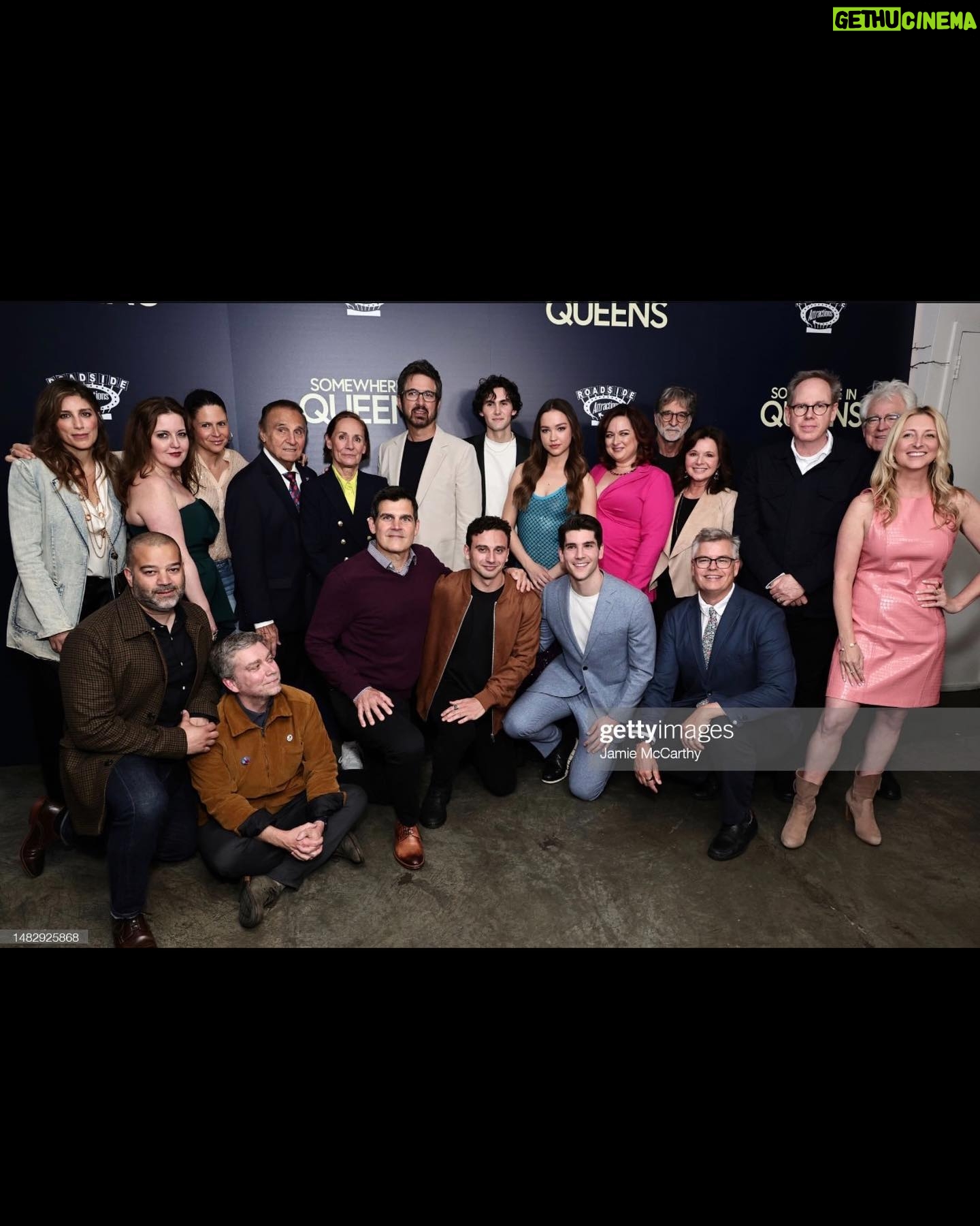 Sadie Stanley Instagram - NYC premiere night with the best group of people✨ Somewhere in Queens in theaters this Friday April 21st! Presale tickets available now!!