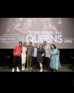 Sadie Stanley Instagram - Press day for #SomewhereInQueens coming to theatres April 21st!!