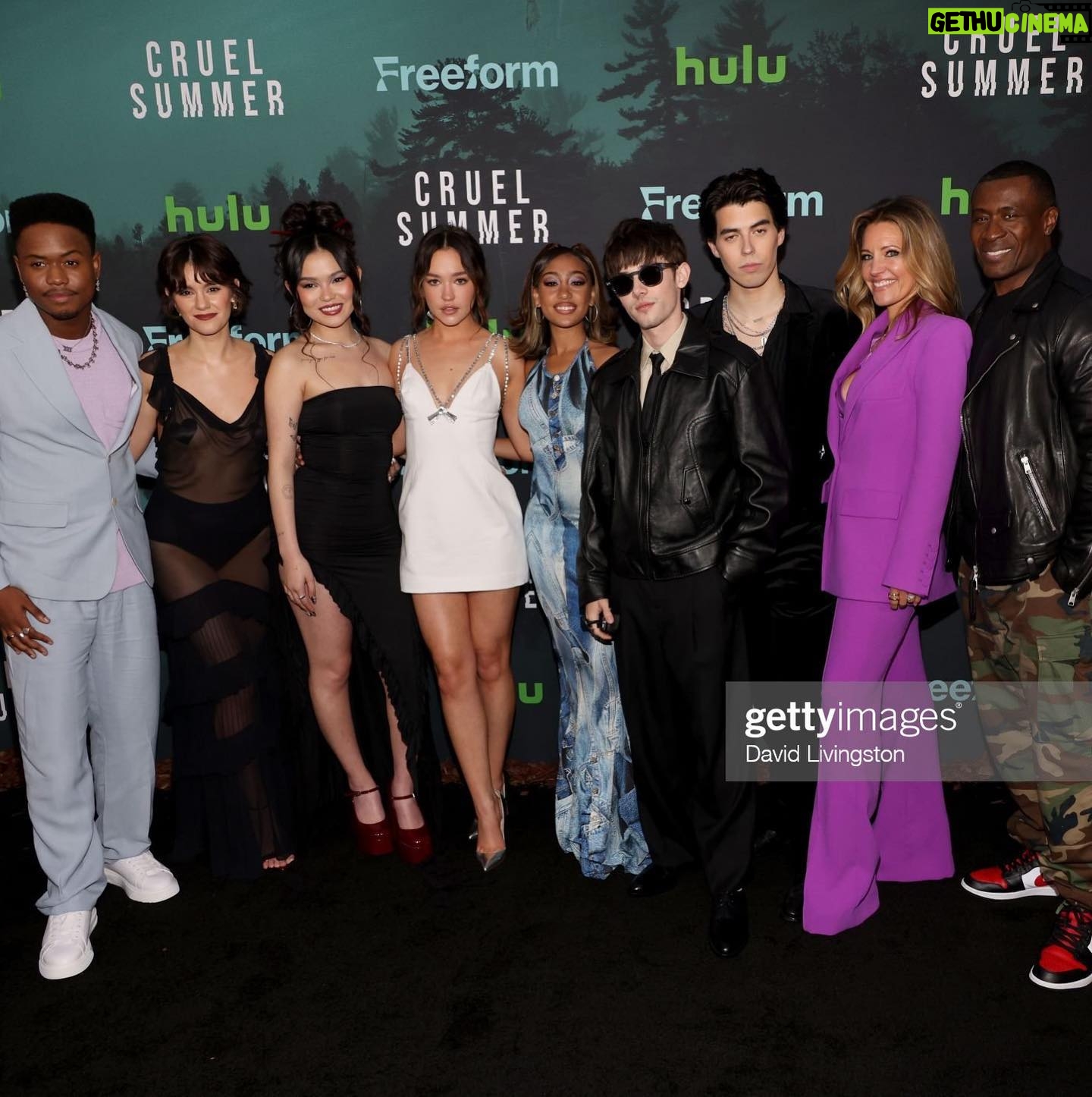 Sadie Stanley - 21.8K Likes - The MOST amazing night celebrating @cruelsummer season 2. I love these people so so much 💫
Watch on @freeform June 5th, stream next day on @hulu 🫶🏼
